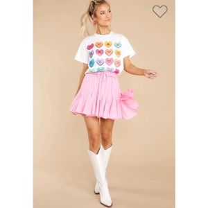 NWT Pink Ruffle Skort 🌸 *from Red Dress*